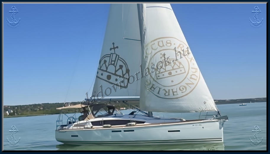Eladó Jeanneau Sun Odyssey 41DS vitorlás a Balatonon https://eladovitorlasok.hu