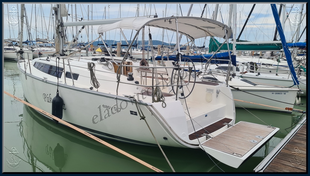 Eladó Bavaria Cruiser 33 Easy 9.7 vitorlás a Balatonon: http://eladovitorlasok.hu