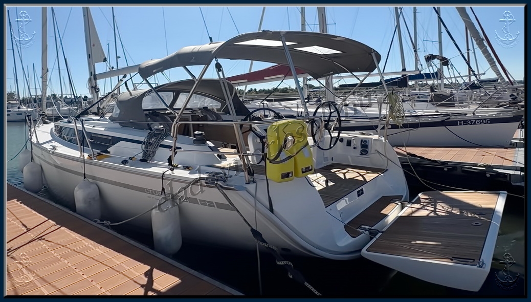 Eladó Bavaria Cruiser 34 Style vitorlás a Balatonon https://eladovitorlasok.hu