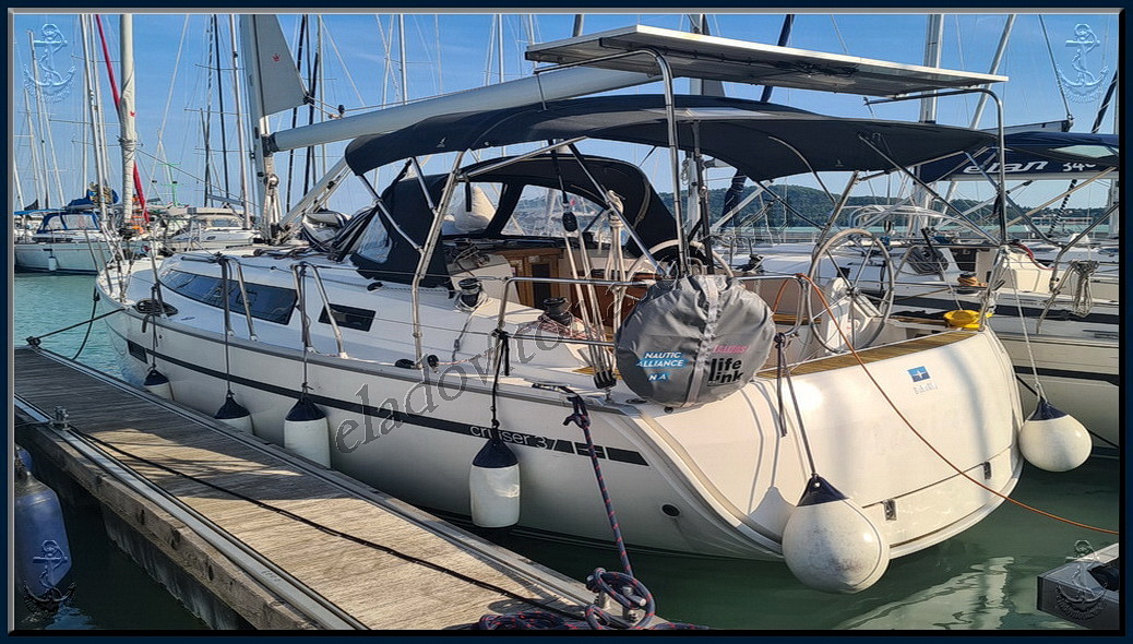 Eladó Bavaria 37 Cruiser vitorlás a Balatonon https://eladovitorlasok.hu