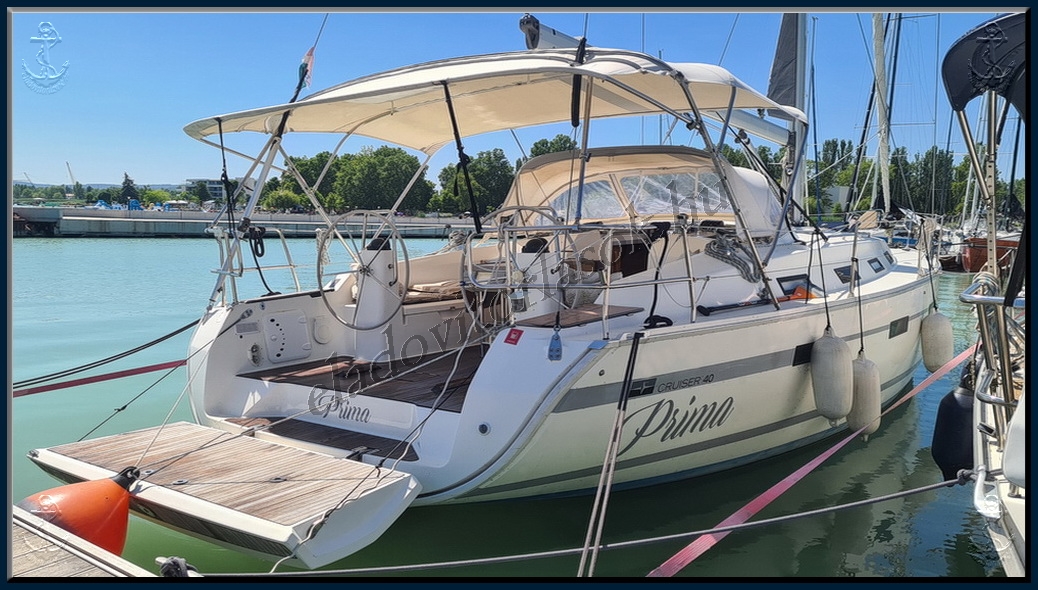 Eladó Bavaria 40 Cruiser vitorlás a Balatonon https://eladovitorlasok.hu