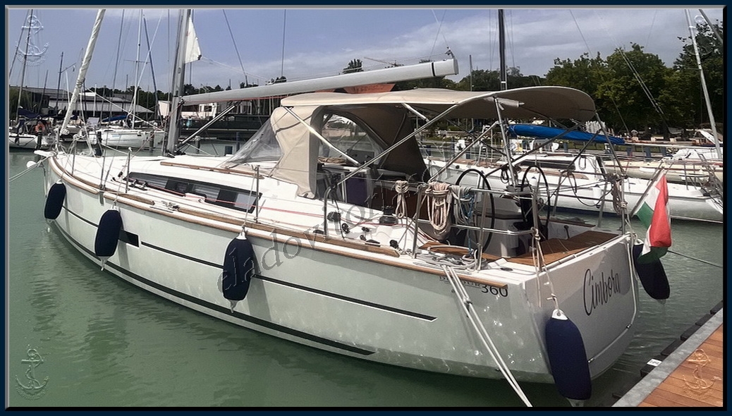 Eladó Dufour 360 GL vitorlás a Balatonon https://eladovitorlasok.hu