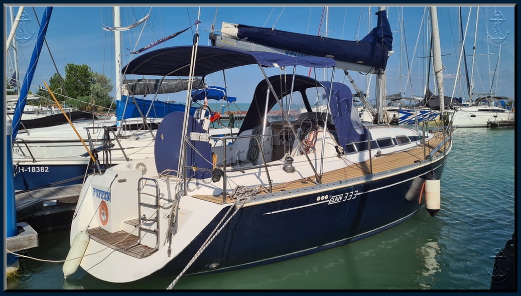 Eladó Elan 333 vitorlás a Balatonon https://eladovitorlasok.hu