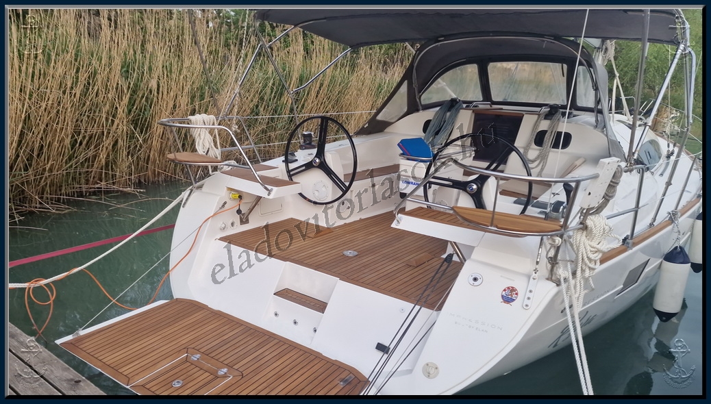 Eladó Elan Impression 45 vitorlás a Balatonon https://eladovitorlasok.hu