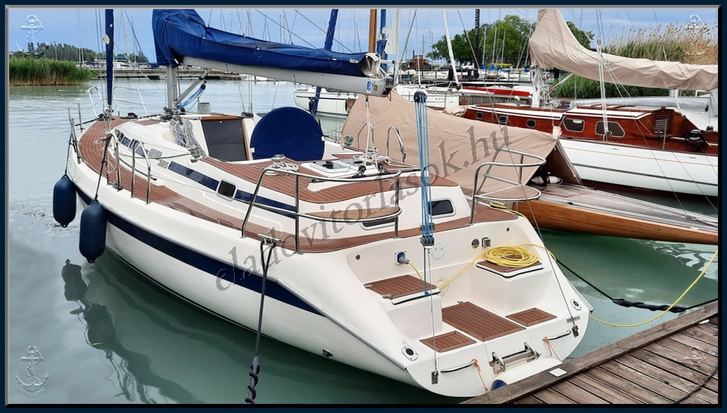 Eladó Enter 385 CC vitorlás a Balatonon https://eladovitorlasok.hu