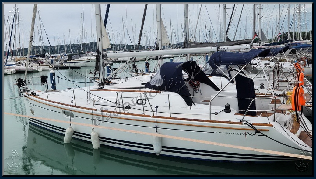 Eladó Jeanneau Sun Odyssey 36i vitorlás a Balatonon https://eladovitorlasok.hu