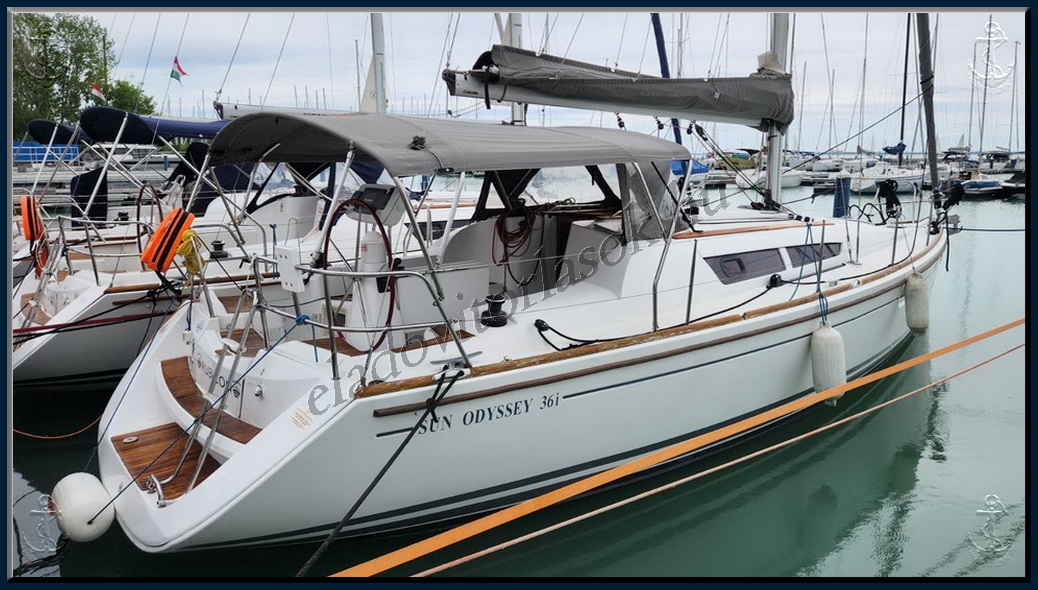 Eladó Jeanneau Sun Odyssey 36i vitorlás a Balatonon https://eladovitorlasok.hu