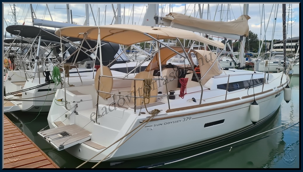 Eladó Jeanneau Sun Odyssey 379 vitorlás a Balatonon https://eladovitorlasok.hu