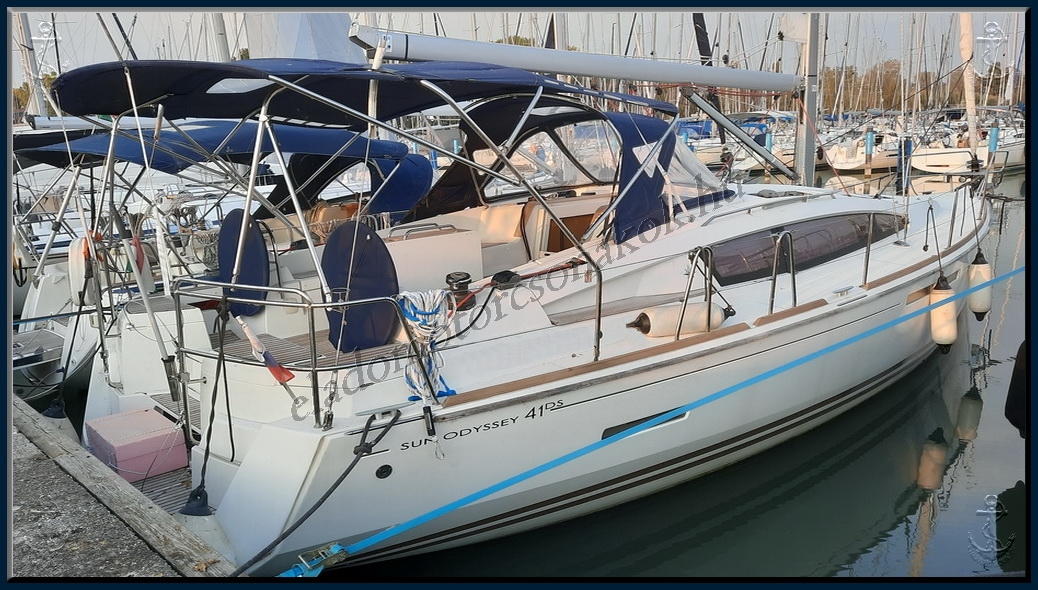 Eladó Jeanneau Sun Odyssey 41DS vitorlás a Balatonon https://eladovitorlasok.hu