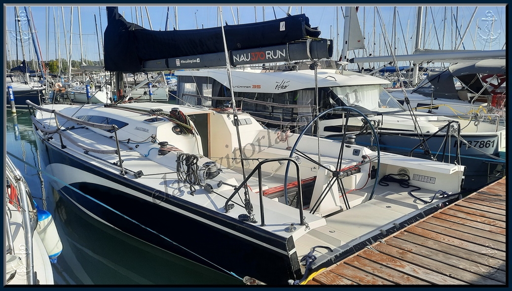 Eladó Nautic 370 Run vitorlás a Balatonon https://eladovitorlasok.hu