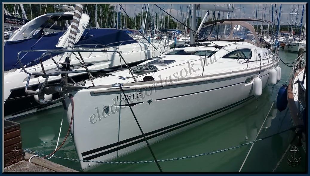 Eladó Jeanneau Sun Odyssey 42 DS vitorlás a Balatonon https://eladovitorlasok.hu